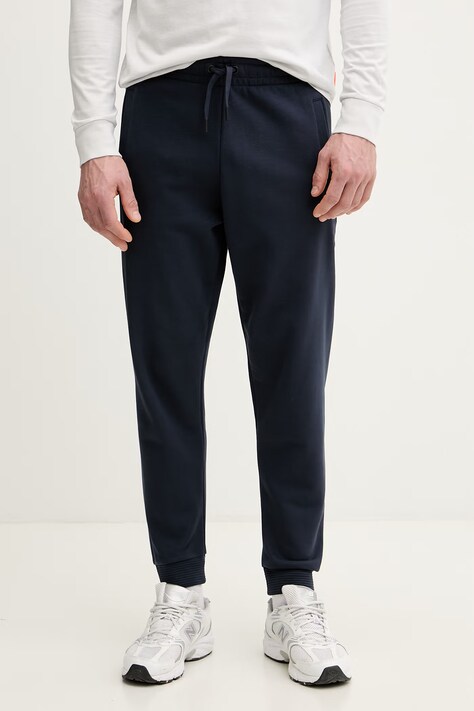 BOGNER Fire+Ice spodnie dresowe męskie bawełniane FADI2 granatowe regular waist 14397936