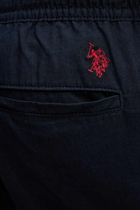Штани з додаванням льону U.S. Polo Assn. LINEN BLEND DRAWSTRING — фото 4