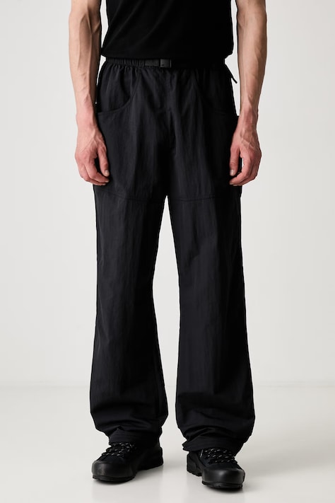 The North Face spodnie męskie czarne regular waist NF0A8FHFJK31