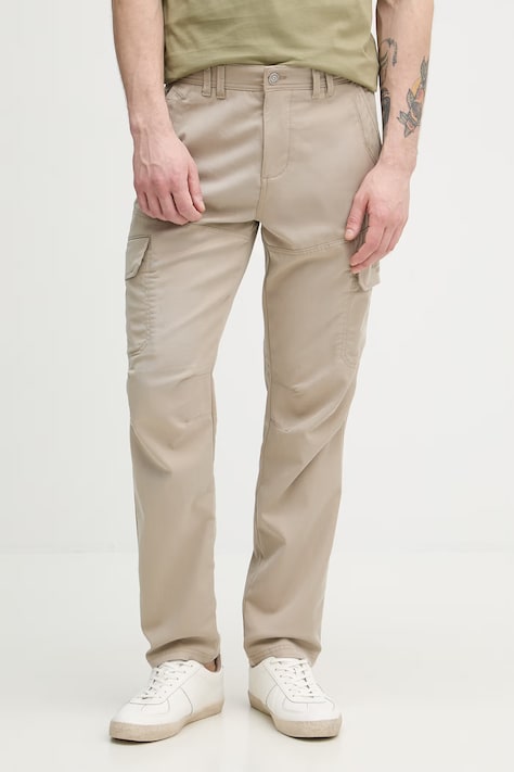 Aeronautica Militare spodnie męskie beżowe regular waist PA1716UCT04301