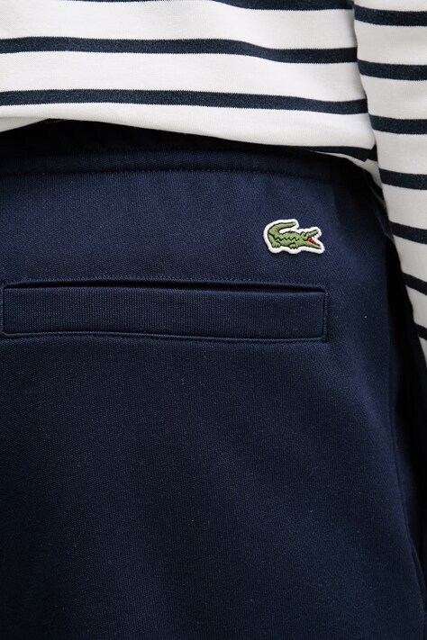 Lacoste спортивні штани чоловічі бавовняні — SS26-SPM0FA, темно-синій — фото 4