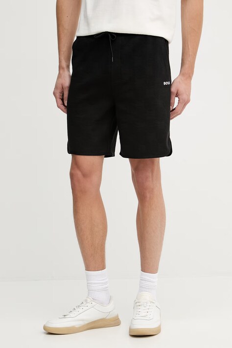 BOSS Green szorty męskie czarne 50558883