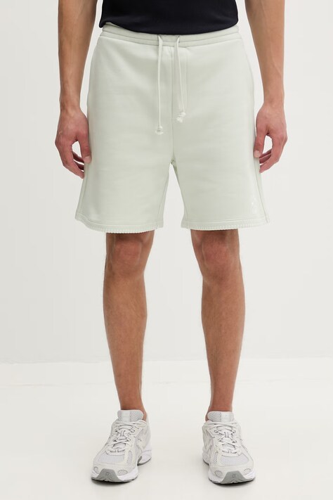 HUGO szorty dresowe męskie bawełniane Daronso zielone regular waist 50556550