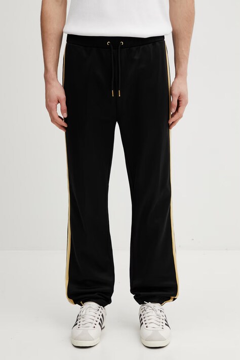 Fred Perry spodnie dresowe męskie czarne regular waist T2303