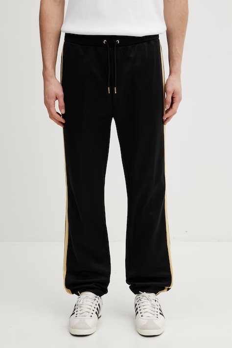 Fred Perry spodnie dresowe męskie czarne regular waist T2303