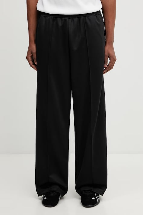 Fred Perry spodnie dresowe męskie kolor czarny proste T7171