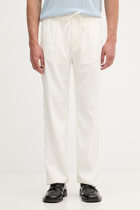 Guess spodnie chinos męskie PAOLO beżowe M6GB15 W2024