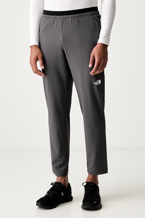 The North Face spodnie treningowe męskie szare regular waist NF0A8FJHRHI1