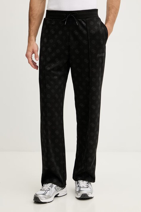 Guess spodnie dresowe męskie OVIDO czarne Z6GB03 K2850