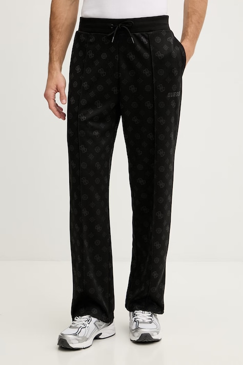 Guess spodnie dresowe męskie OVIDO czarne Z6GB03 K2850