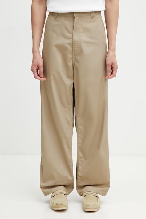 Carhartt WIP Postal Single Knee Pant spodnie carpenter męskie zielone regular waist