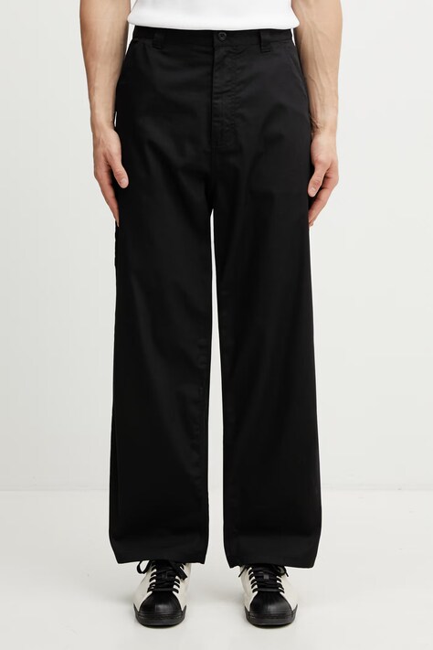 Carhartt WIP Postal Single Knee Pant spodnie męskie czarne regular waist I036139.89XX