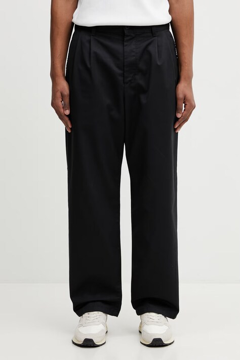 Carhartt WIP Evan Pant spodnie męskie czarne regular waist I036622.8902