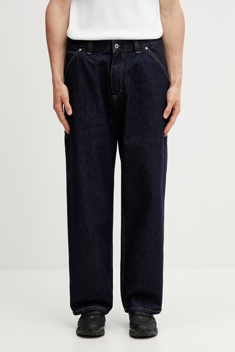 Carhartt WIP Belmont Pant jeansy loose męskie niebieskie I036591.102