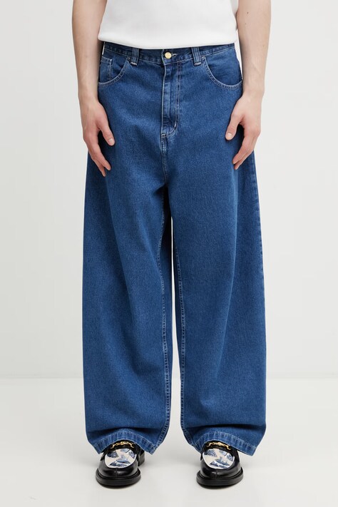 Carhartt WIP Brandon Pant jeansy relaxed fit męskie niebieskie I036544.106