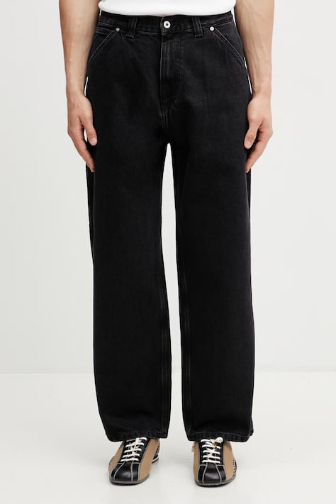 Carhartt WIP Belmont Pant jeansy loose męskie czarne I036591.8906