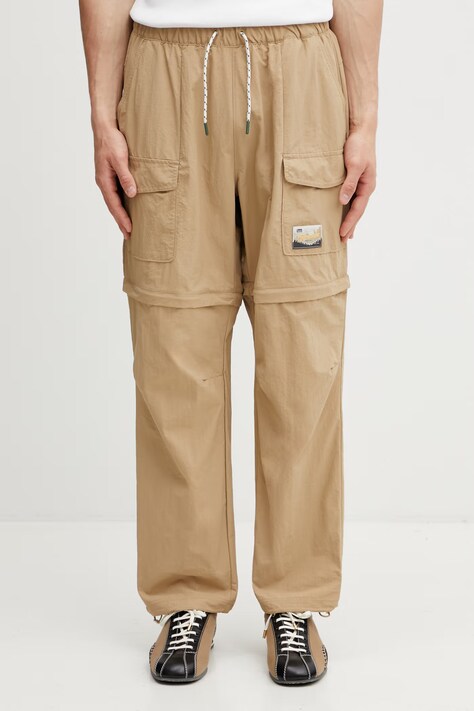 Columbia Acker Rock spodnie cargo męskie beżowe regular waist 2157081.L