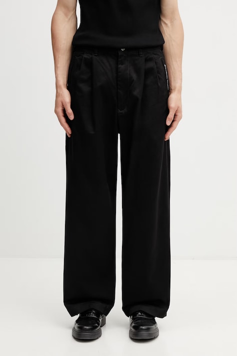 Human Made MENS WOVEN PANTS штани бавовняні чоловічі чорні regular waist HM31PT017