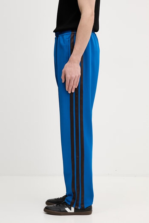 adidas Originals x Y-3 x Wales Bonner spodnie dresowe męskie niebieskie regular waist KS3972