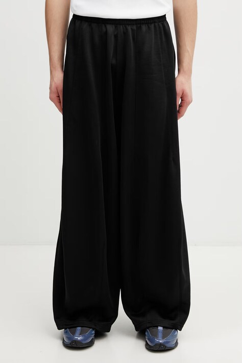 Needles spodnie dresowe męskie z bawełną czarne SX428