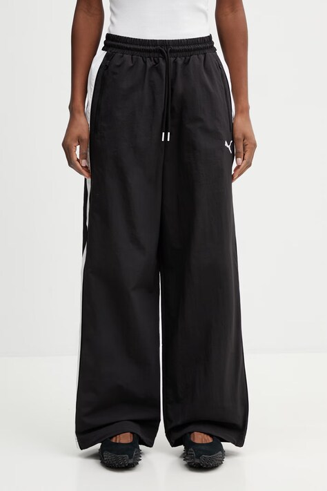 Tepláky Puma Oversized černá barva, 629594