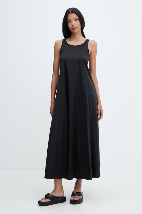 Max Mara Beachwear sukienka plażowa damska SETA czarna 2616221039600
