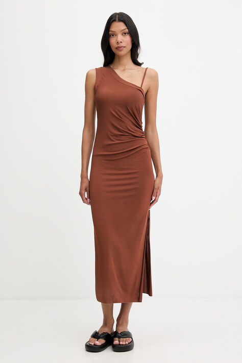 Max Mara Beachwear плажна рокля дамска FIABE кафява 2616621029600