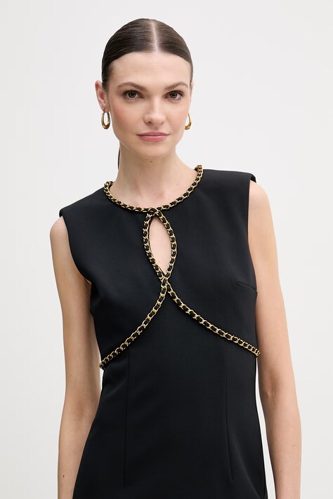 Сукня Marciano by Guess MAYE — SS26-SUD04F, чорний — фото 4
