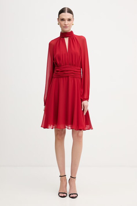 Marciano by Guess sukienka HELLEN kolor czerwony mini rozkloszowana 6RGK20 7429A