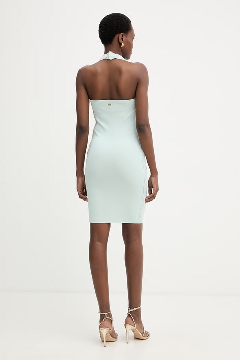 Marciano by Guess сукня bodycon з віскозою RANIA — SS26-SUD05R, блакитний — фото 3