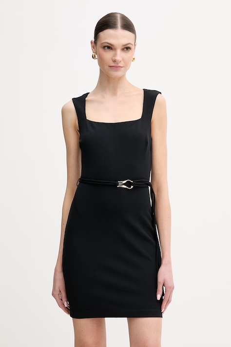 Guess sukienka CLEA kolor czarny mini dopasowana W6RK0I KC9O0