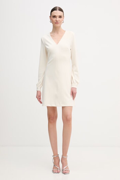 Сукня Guess EVELINA — SS26-SUD07L, бежевий — фото 2