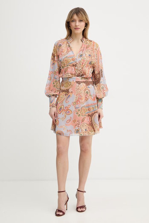 Сукня Guess PAISLEY — SS26-SUD07Z, помаранчевий — фото 2
