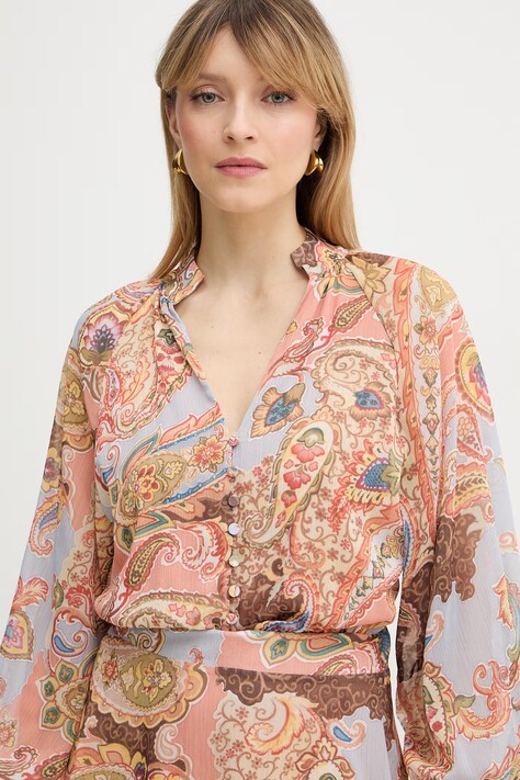 Сукня Guess PAISLEY — SS26-SUD07Z, помаранчевий — фото 4