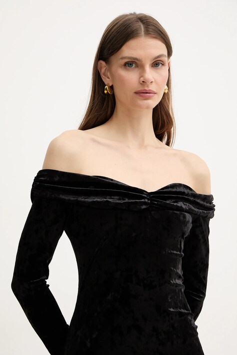 Сукня Guess — SS26-SUD082, чорний — фото 4