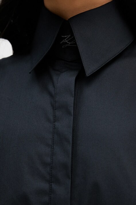 Сукня Karl Lagerfeld — SS26-SUD09J, чорний — фото 8