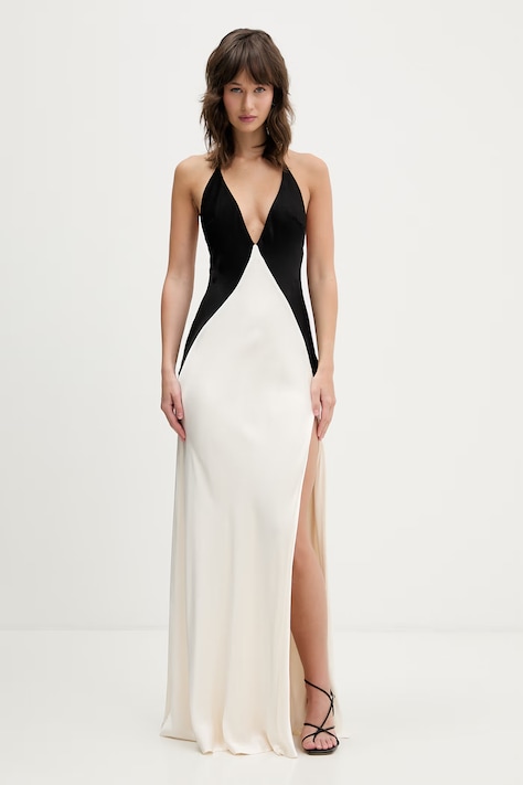 Bardot vestito colore beige 59315DB7