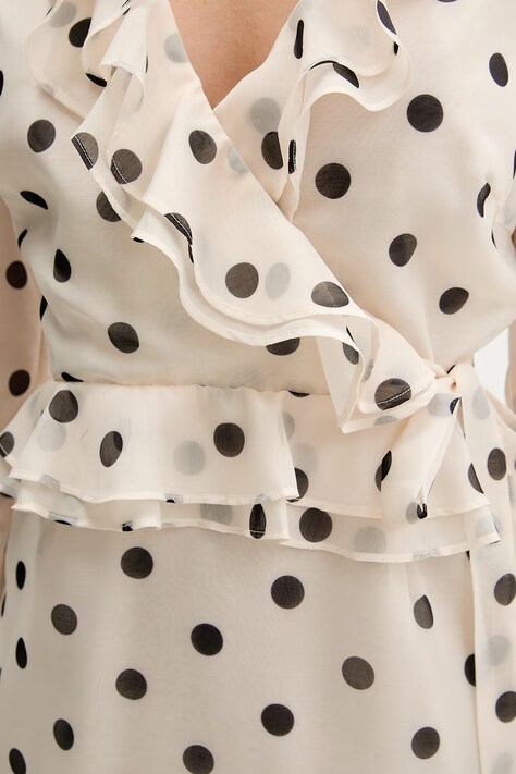 Bardot sukienka kolor beżowy maxi rozkloszowana 60115DB2