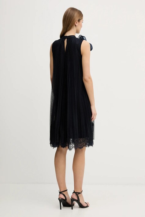 Joseph Ribkoff sukienka kolor granatowy mini rozkloszowana 261737