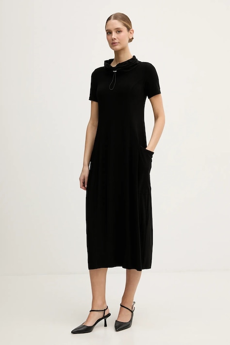 Joseph Ribkoff ruha fekete, maxi, oversize, 261633