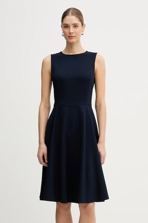 Lauren Ralph Lauren rochie culoarea bleumarin, mini, evazați, 200980935