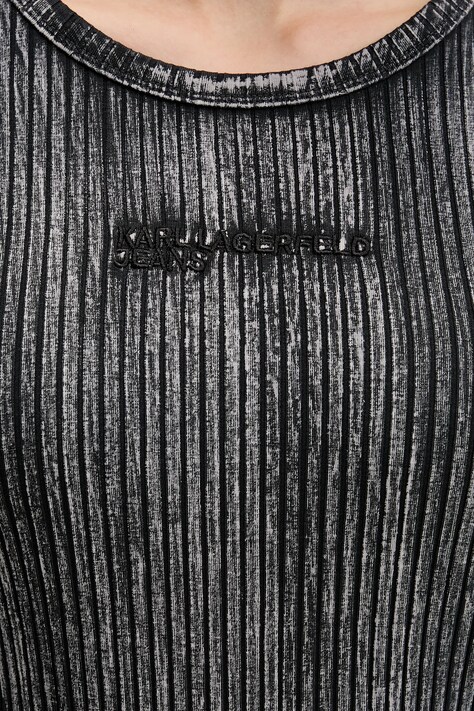 Сукня Karl Lagerfeld Jeans — SS26-SUD0GK, сірий — фото 5