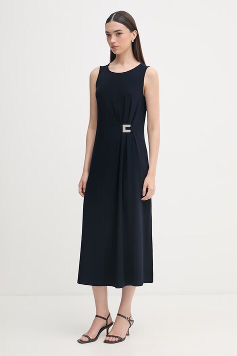 Joseph Ribkoff sukienka granatowa gładka 262113