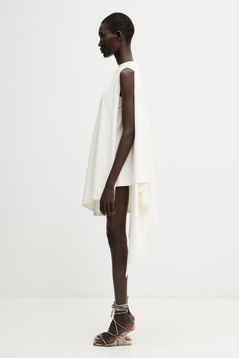 Coperni сукня oversize з віскозою Zero Waste Draped — фото 2