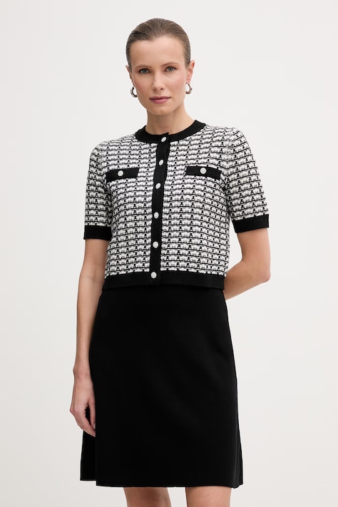 Morgan sukienka kolor czarny mini rozkloszowana RMORESA