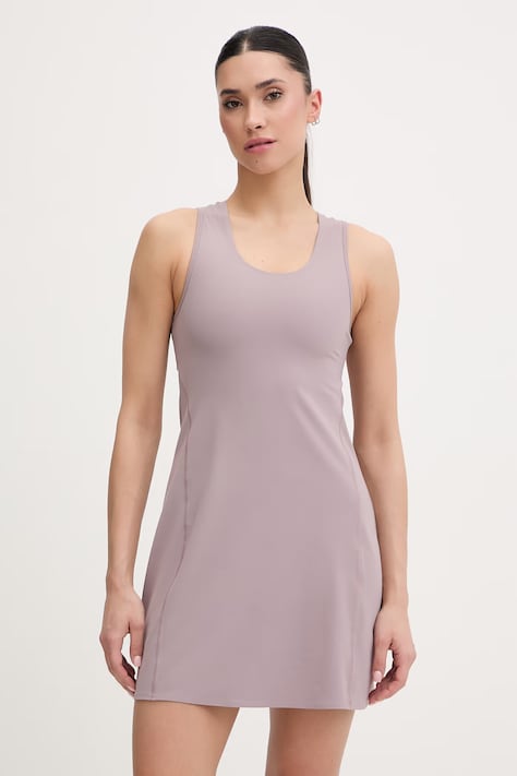 On sukienka sportowa Studio fioletowa z nadrukiem 1WF30354390