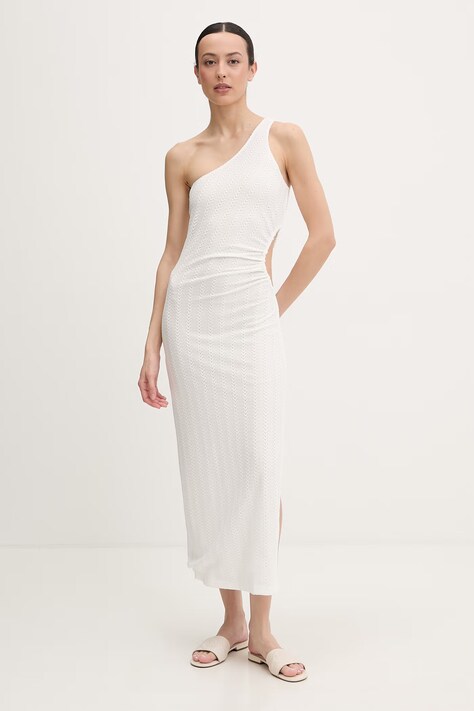 Melissa Odabash sukienka plażowa damska beżowa Lizzie