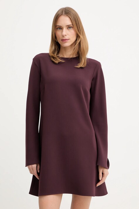 Marella sukienka AVOCADO kolor bordowy mini prosta 2613221021200