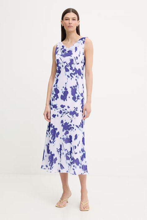 Calvin Klein šaty modré LV044F029G