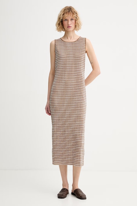 Calvin Klein letné šaty hnedé LV044F231G